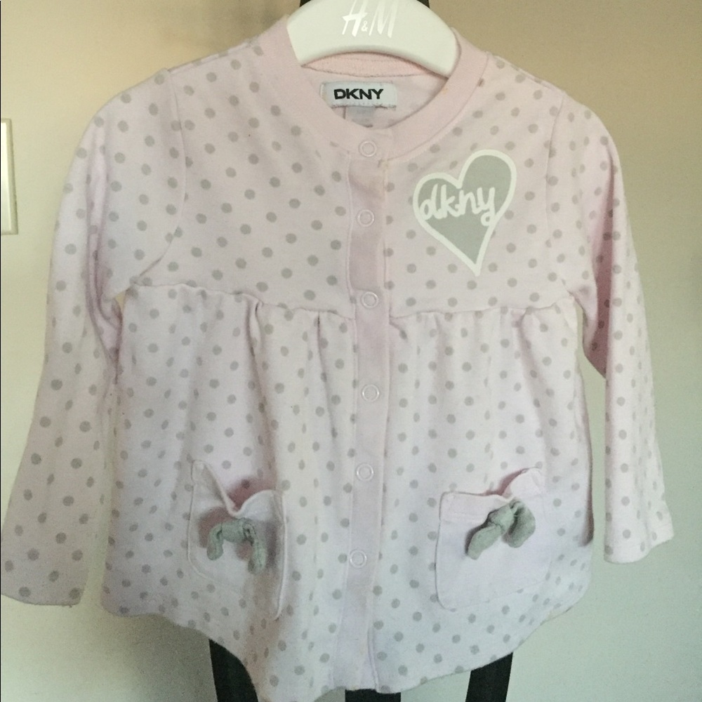 DKNY baby button-down top